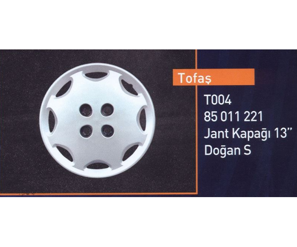 TOFAŞ DOĞAN S JANT KAPAĞI 13 İNC ( 1 ADET ) GLD-TT004