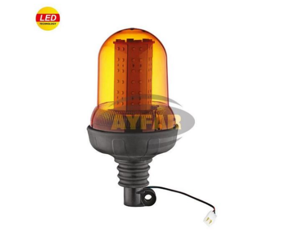 GALAKSİ LEDLİ DÖNER LAMBA BORU TİPİ SARI 12V / 24 V GLD-TR517