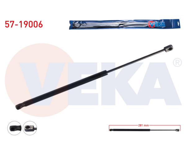 FORD FOCUS I (DAW,DBW) 4 KAPI BAGAJ AMORTİSÖRÜ 281mm/420N 1998-2004 ARASI XS41F406A10AE