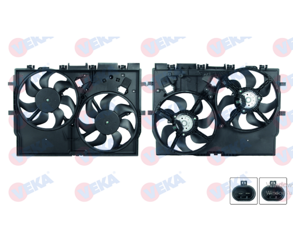 DUCATO 2.0 MJT / BOXER / JUMPER 2.2 HDI FAN MOTORU DAVLUMBAZLI 2006 SONRASI GP.25-1815