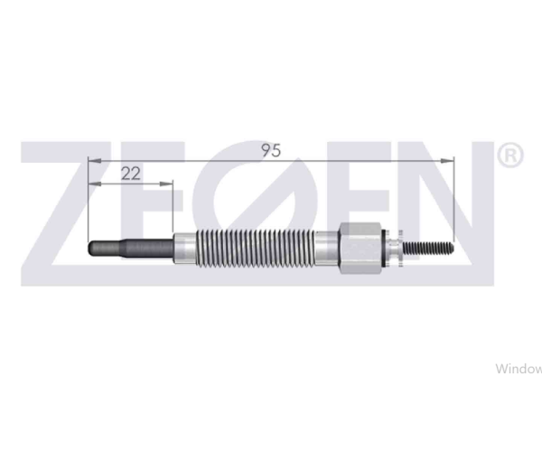 HYUNDAI H100 2.5D 1993-2004 / MITSUBISHI L300 (P0W,P1W) 2.5D 1986-2006 KIZDIRMA BUJİSİ 11V 3671042550