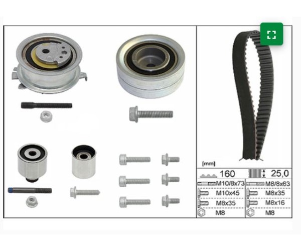 POLO GOLF 6 JETTA PASSAT T5 A3 A4 1.2TDI 1.6TDI 2.0TDI CFWA CAYB CAAB TRİGER SETİ