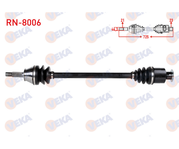 R9 BROADWAY FAİRWAY SPRİNG 1.4 ÖN SAĞ AKS 1985-2000 ARASI 7701349172 7701349660