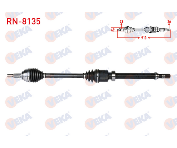 CLİO 4 / LOGAN MCV 1.5 CDI ÖN SAĞ AKS KOMPLE 2013 SONRASI 391000262R 7701209469