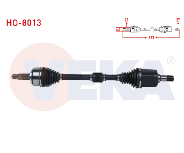 HONDA CİVİC  FC 1.5 RS SOL ÖN AKS KOMPLE 2016 SONRASI 44306TBCA51 44306-TBC-A51