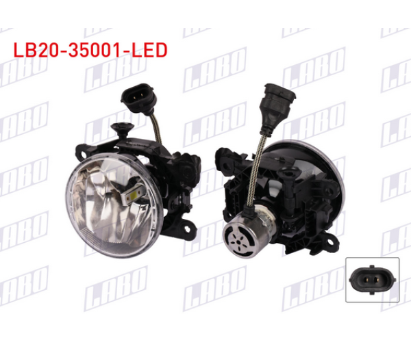 CLİO 4 - IV / SYMBOL / FLUENCE SİS FARI LED XENON AMPULLÜ 261500097R LB20-35001