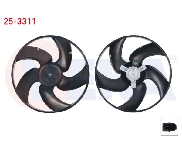 PEUGEOT 206 (2A/C) 1.4i 16V FAN MOTORU AC- 1998-2006 ARASI GP.25-3311