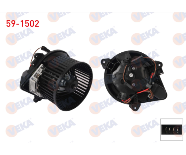 CİTROEN XSARA KALORİFER MOTORU 1997-2005 ARASI 6441.K4 6441.J4 59-1502