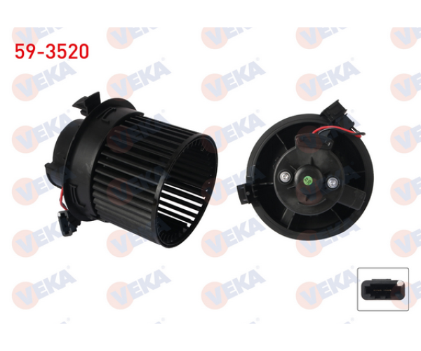 RENAULT CLİO 4 - IV KALORİFER MOTORU 2012-2020 ARASI 272106600R 59-3520